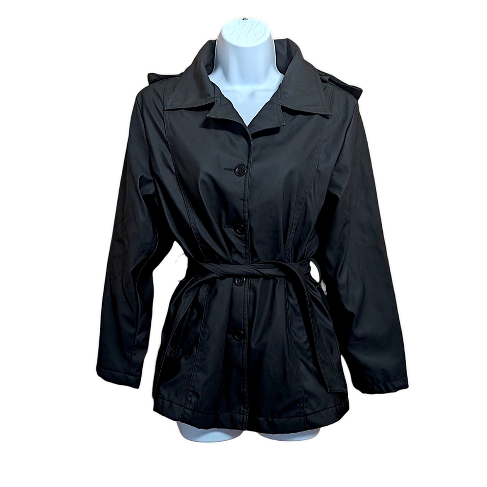 Cheneral fleece lined raincoat